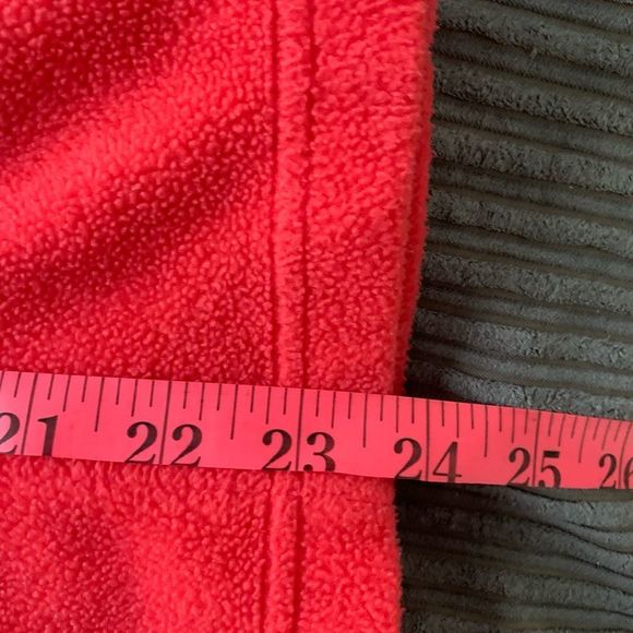 Womens Columbia Pink Full Zip Fleece Vest - Picture 6 of 7